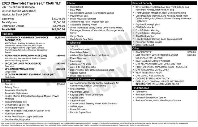 2023 Chevrolet Traverse LT 1LT