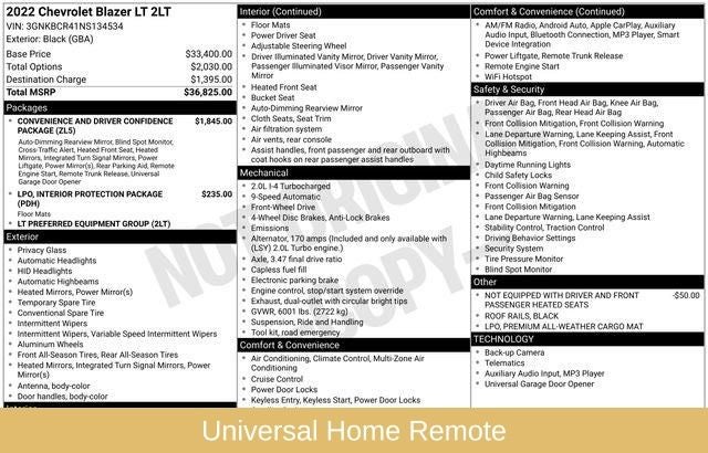 2022 Chevrolet Blazer LT