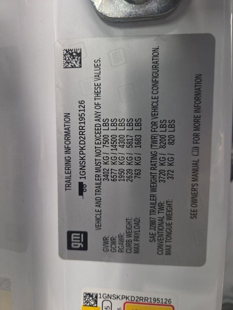 2024 Chevrolet Tahoe Z71