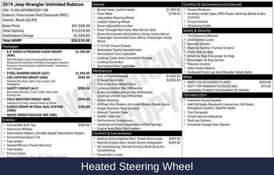 2019 Jeep Wrangler Unlimited Rubicon