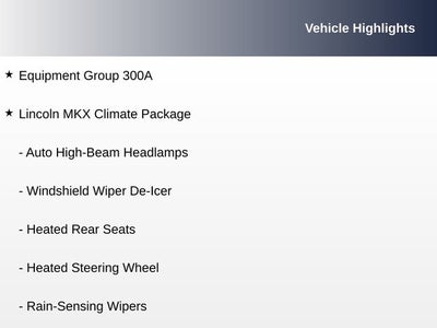 2018 Lincoln MKX Reserve