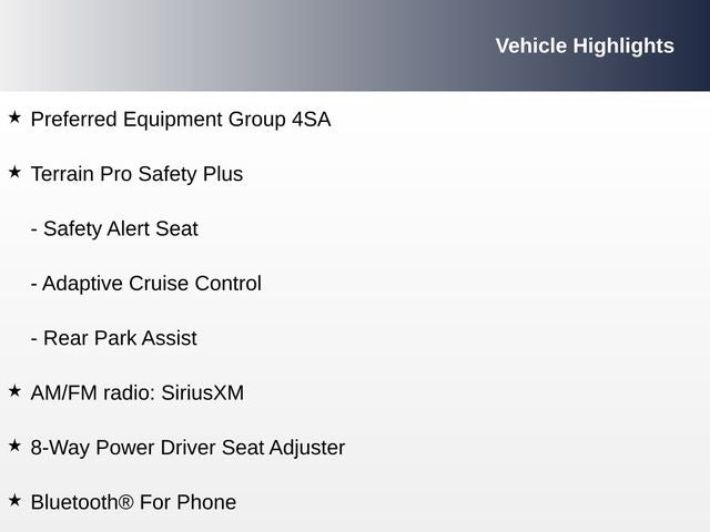 2023 GMC Terrain SLT