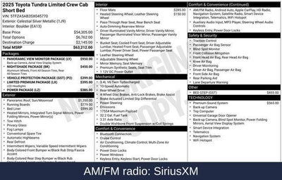 2025 Toyota Tundra Limited