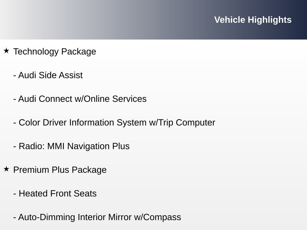 2017 Audi Q3 2.0T Premium Plus