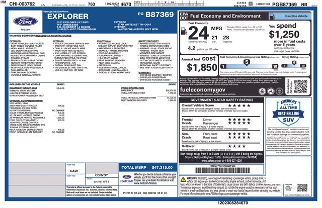 2023 Ford Explorer XLT