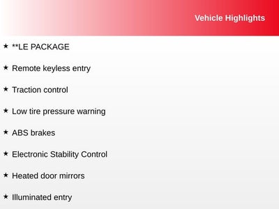 2011 Toyota Corolla LE