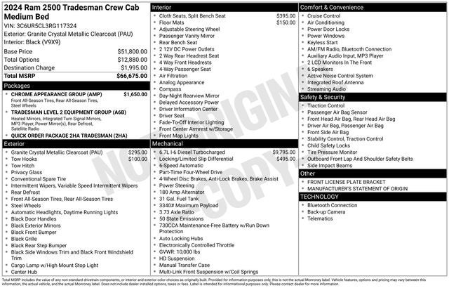 2024 RAM 2500 Tradesman
