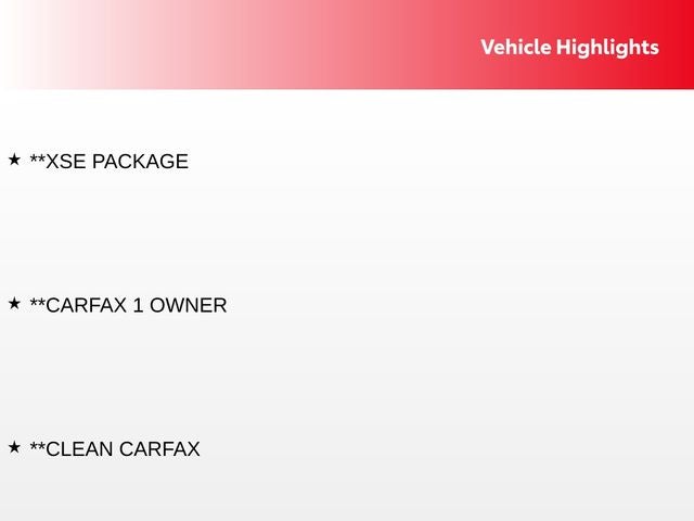 2022 Toyota Highlander XSE