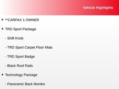 2022 Toyota 4Runner TRD Sport