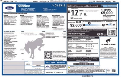 2023 Ford Bronco Badlands