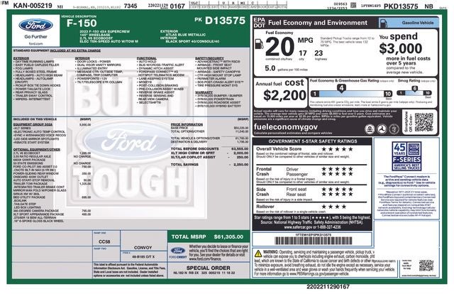 2023 Ford F-150 XLT