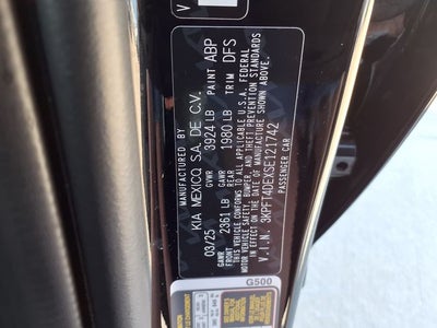 2025 Kia K4 LXS