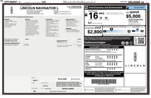 2016 Lincoln Navigator L Select