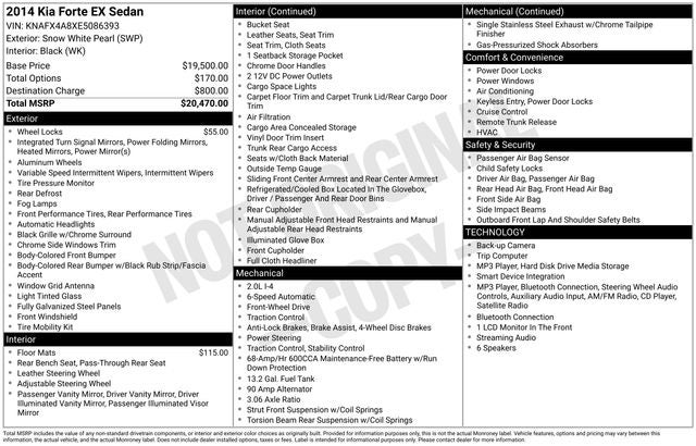 2014 Kia Forte EX