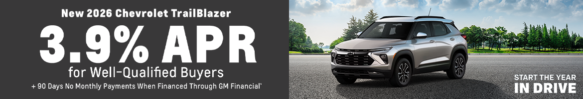 New 2026 Chevrolet TrailBlazer