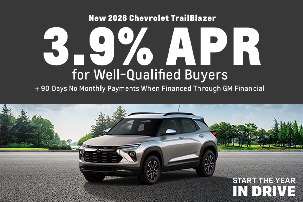 New 2026 Chevrolet TrailBlazer