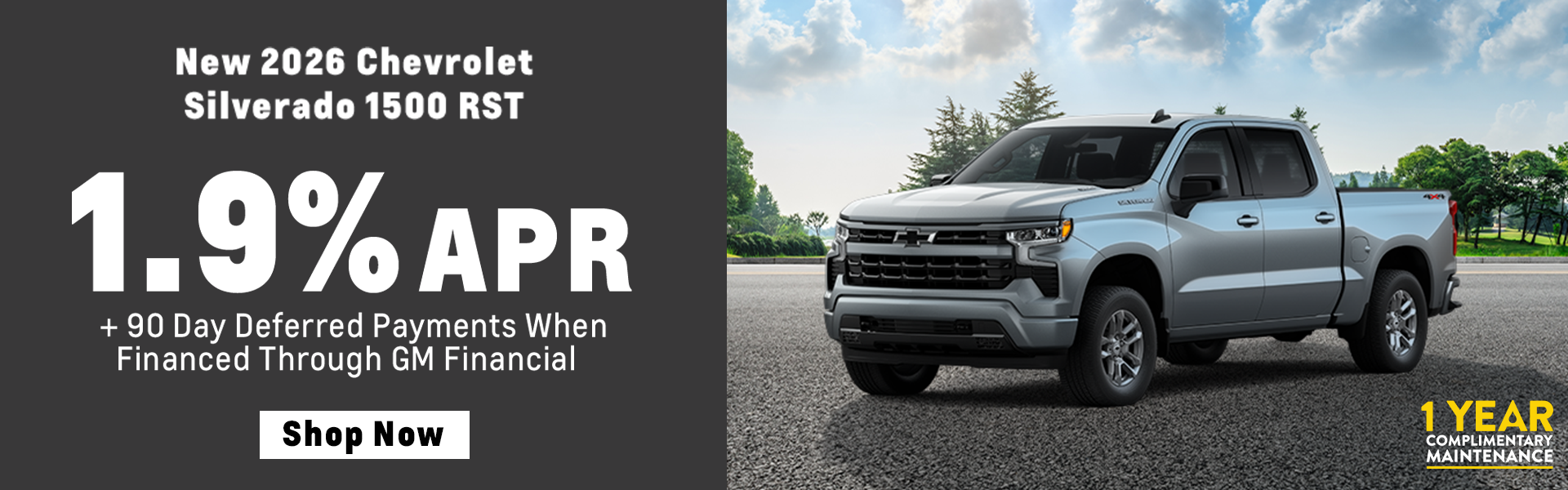 New 2026 Chevrolet Silverado 1500 RST