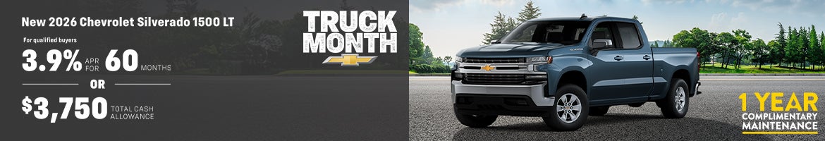 New 2026 Chevrolet Silverado 1500 LT