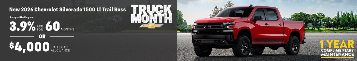 New 2026 Chevrolet Silverado 1500 LT Trail Boss