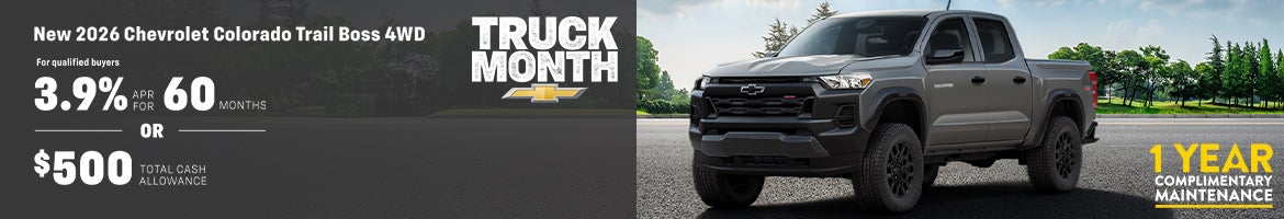 New 2025 Chevrolet Colorado Trail Boss 4WD