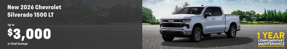 New 2026 Chevrolet Silverado 1500 LT