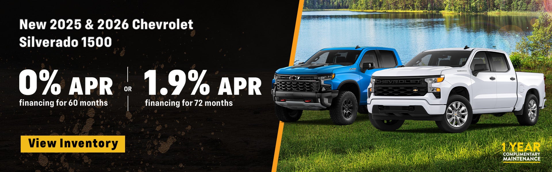 New 2025 & 2026 Chevrolet Silverado 1500