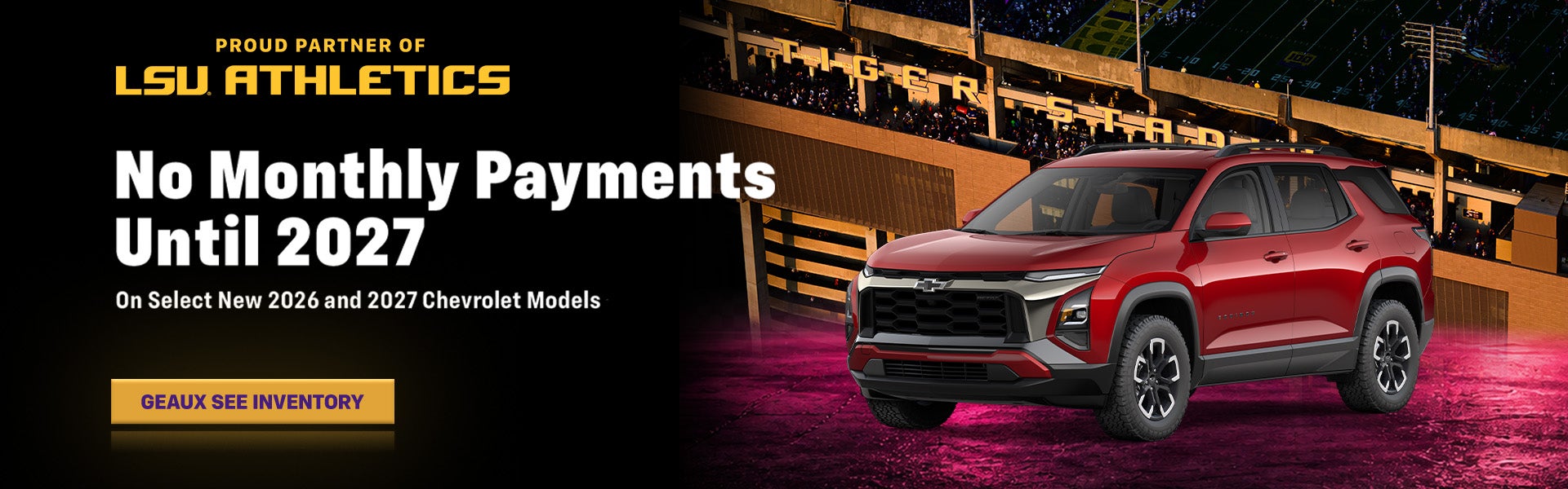 No Monthly Payments Until 2027*