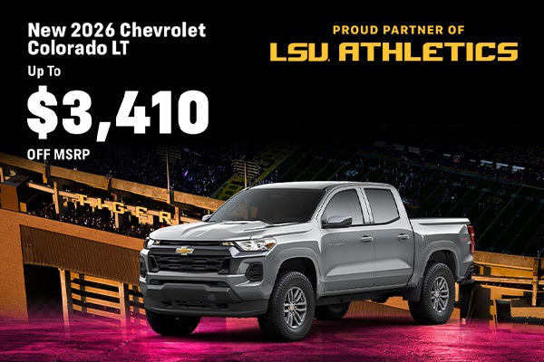 New 2026 Chevrolet Colorado LT