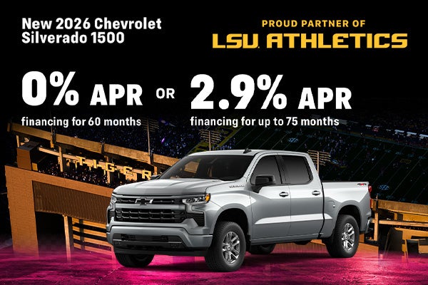 New 2026 Chevrolet Silverado 1500