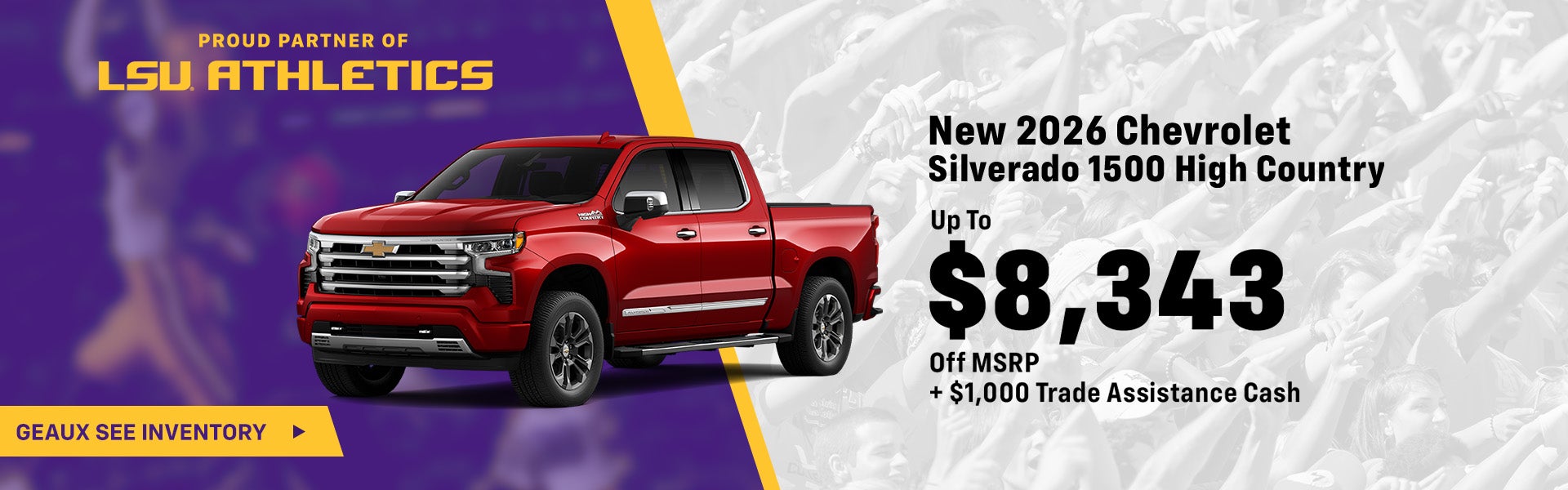New 2026 Chevrolet Silverado 1500 High Country
