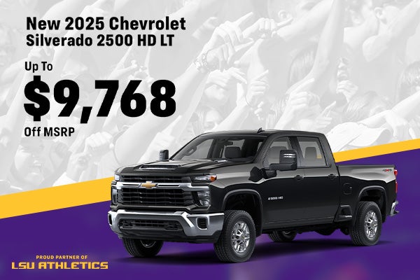 New 2025 Chevrolet Silverado 2500 HD LT