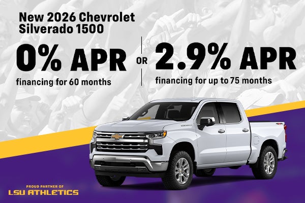 New 2026 Chevrolet Silverado 1500