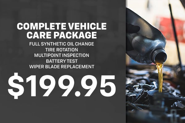 Complete Vehicle Care Package