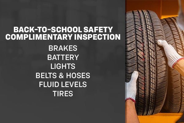 Back-To-School Safety Complimentary Inspection