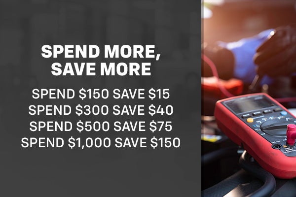 Spend More, Save More