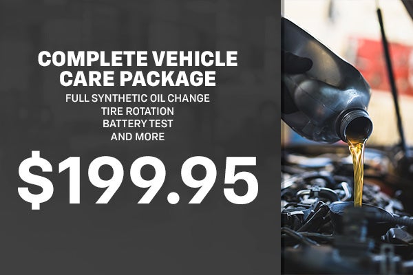 Complete Vehicle Care Package