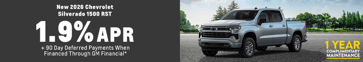 New 2026 Chevrolet Silverado 1500 RST
